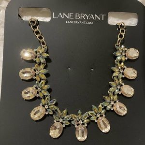NWT Lane Bryant Heavy Crystal Choker